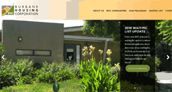 Desktop Screenshot of burbankhousingcorp.org